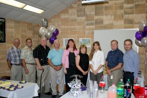 Current Board Members (l-r): Loy Jarrett, Royce Hughes, Buddy Hall, Marcus Law, Teresa Willis, Debbie Frady, Jane Layman, Doug Hall, Kent Sanford. (Not Pictured: Stephanie Rowe, Susan Cook, Cindy Gembala, Rex Corbin, Charlie Waters)