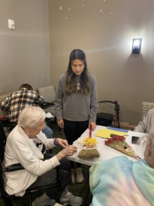 Crafts with Residents from Manor Lake